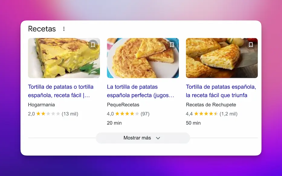 Rich Snippets en Diccionario SEO de NinjaSEO