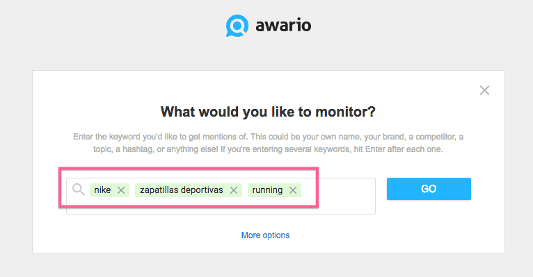 Comenzar un proyecto en Awario es muy sencillo