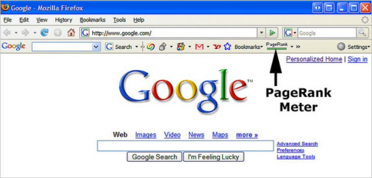 Google Toolbar PageRank