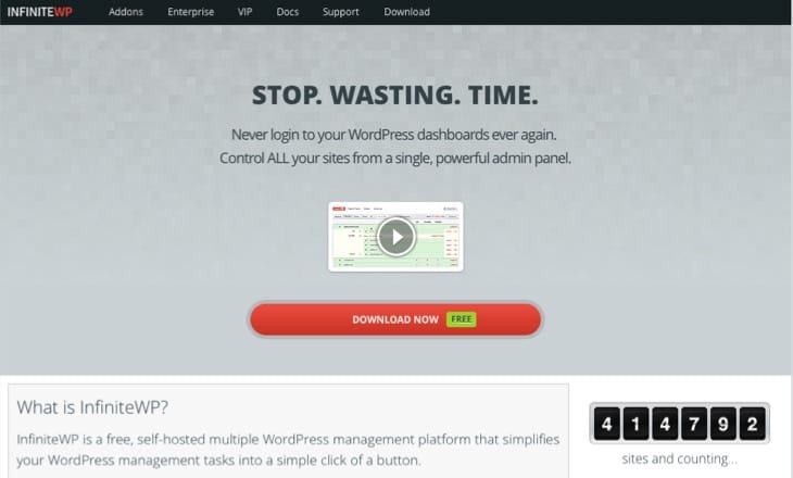 NinjaSEO utiliza InfiniteWP