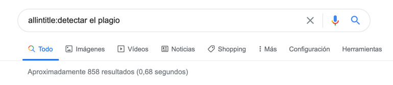 Operador Allintitle De Google