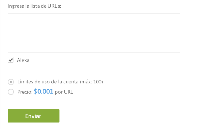 se ranking comprobador de parámetros ninjaseo opt