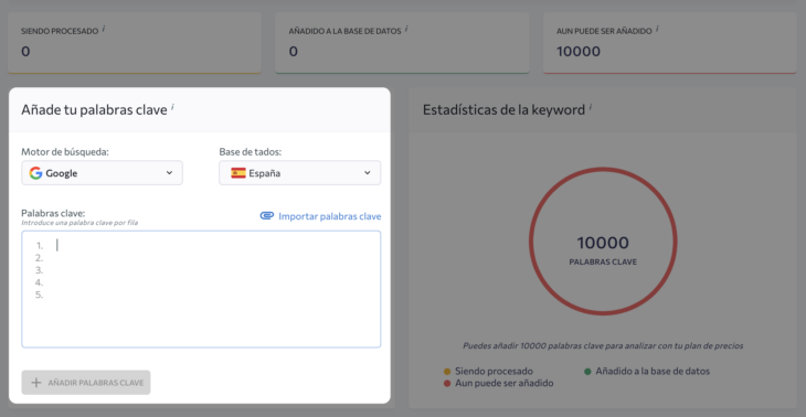 se ranking expandir base de datos ninjaseo
