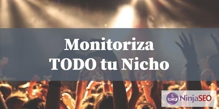 SERPWoo monitoriza tu Nicho NinjaSEO