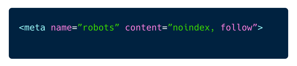 meta etiqueta diccionario seo robots 2