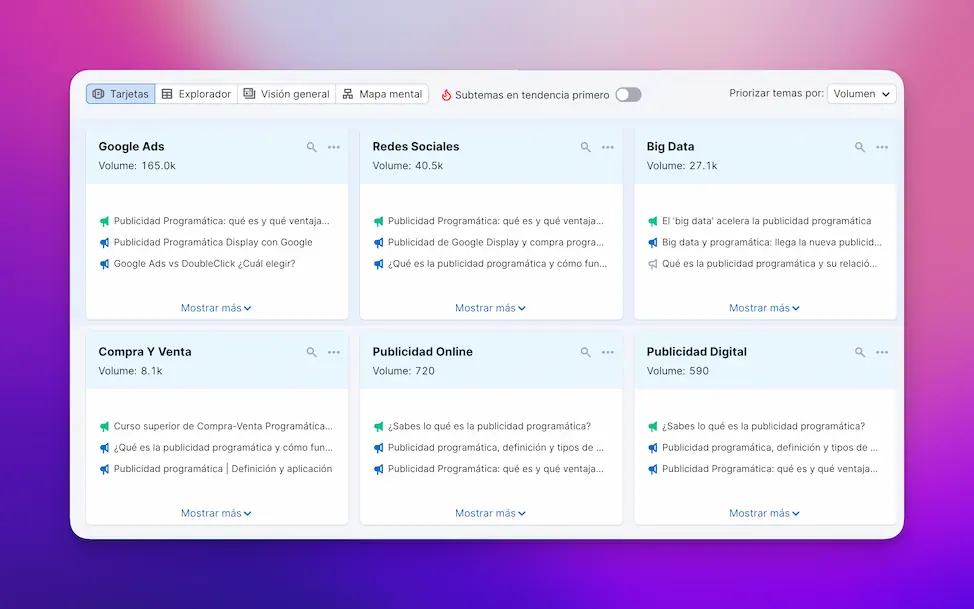 Relevancia temática en el Diccionario SEO de NinjaSEO