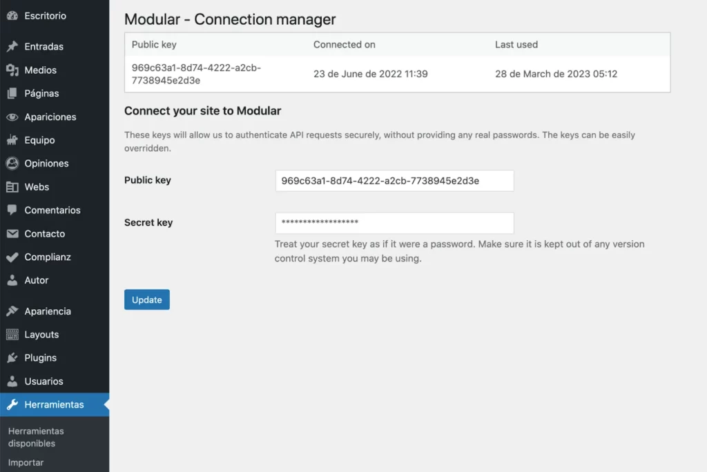 Plugin Modular Conector
