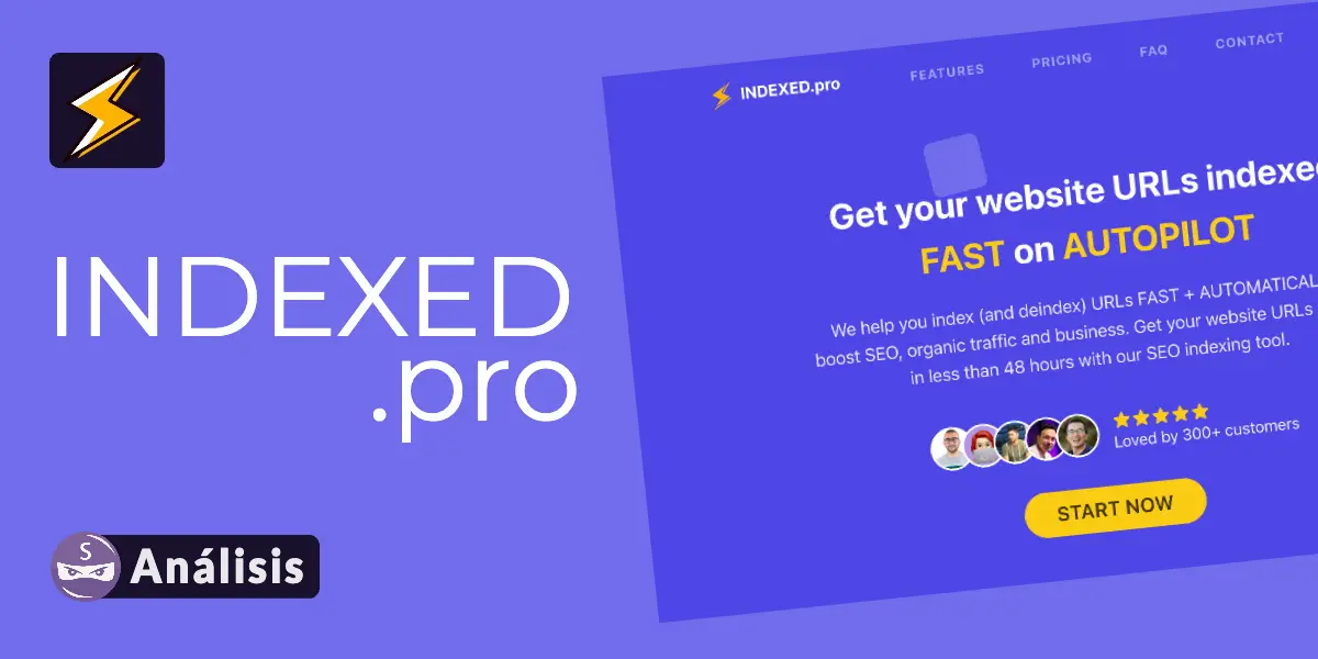 Analisis indexed pro herramienta indexar google