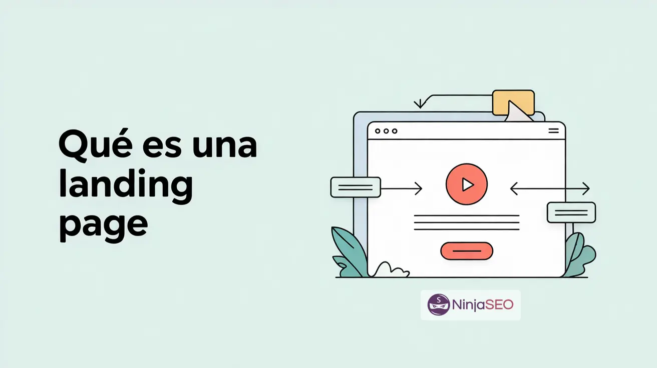 Que es una landing page   Diccionario SEO NinjaSEO